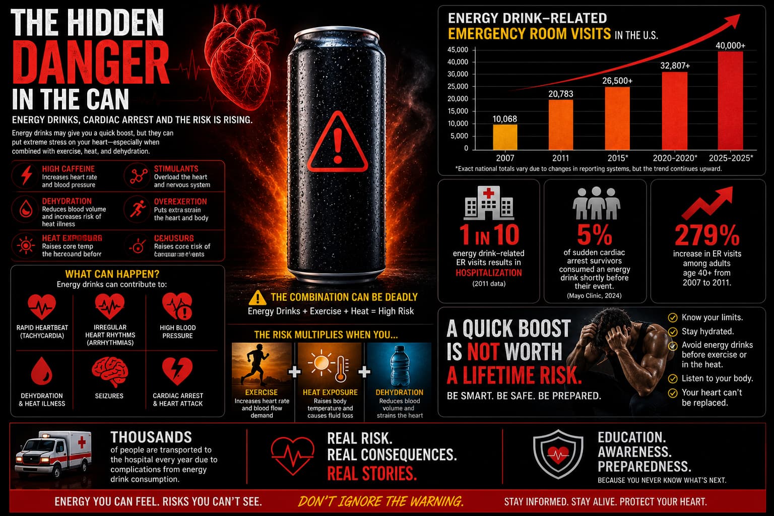 Energy Drinks and Cardiac Arrest: What You Need to Know